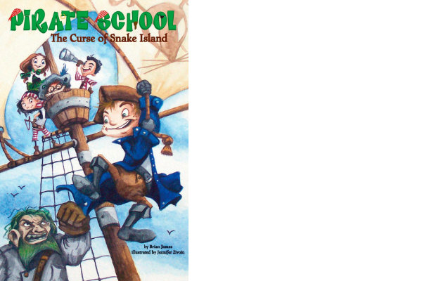 Pirate School series, by Brian James